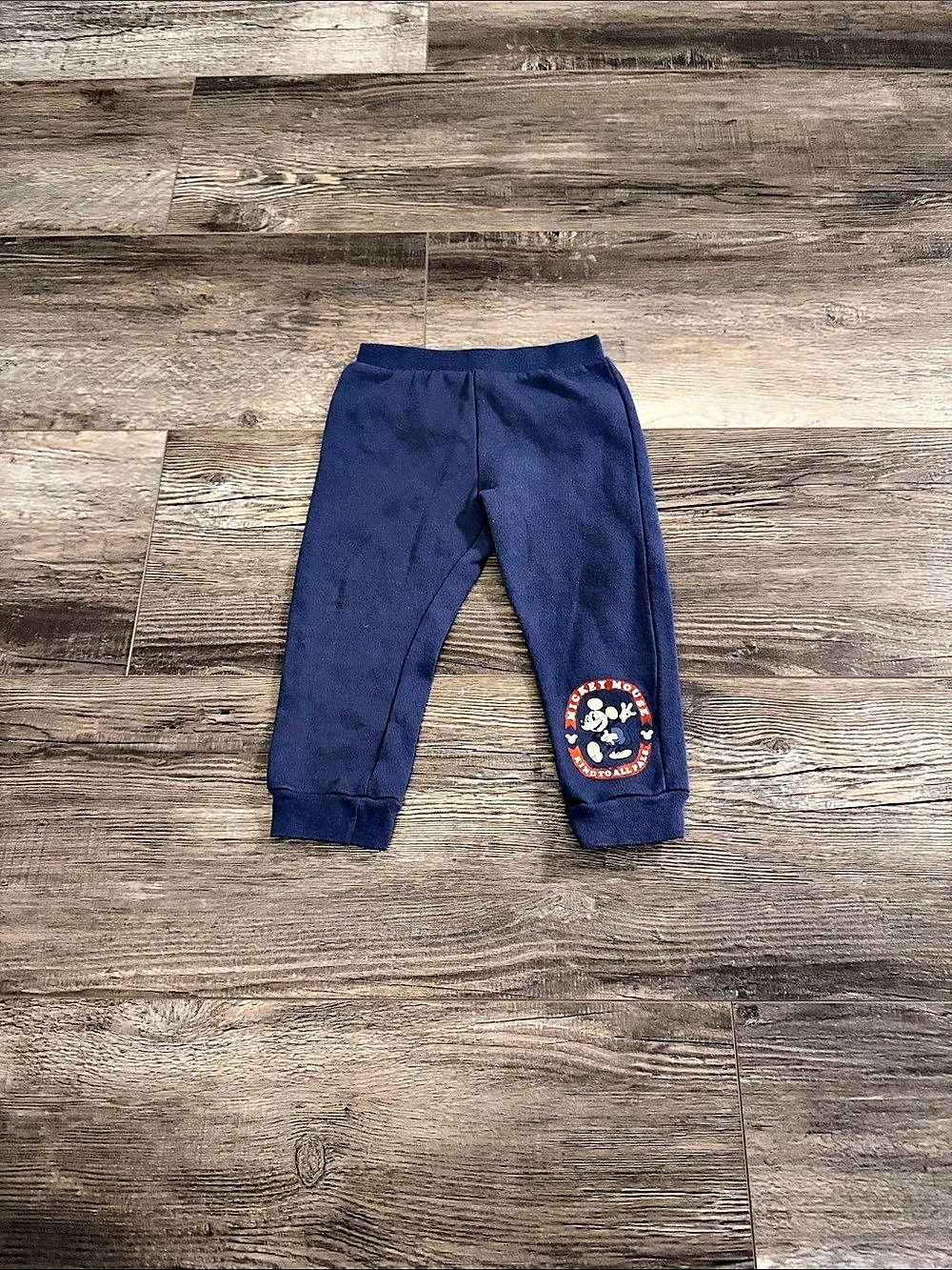 Disney Baby Mickey Mouse Kind to All Pals Fleece Jogger Pants Baby Blue Jogger